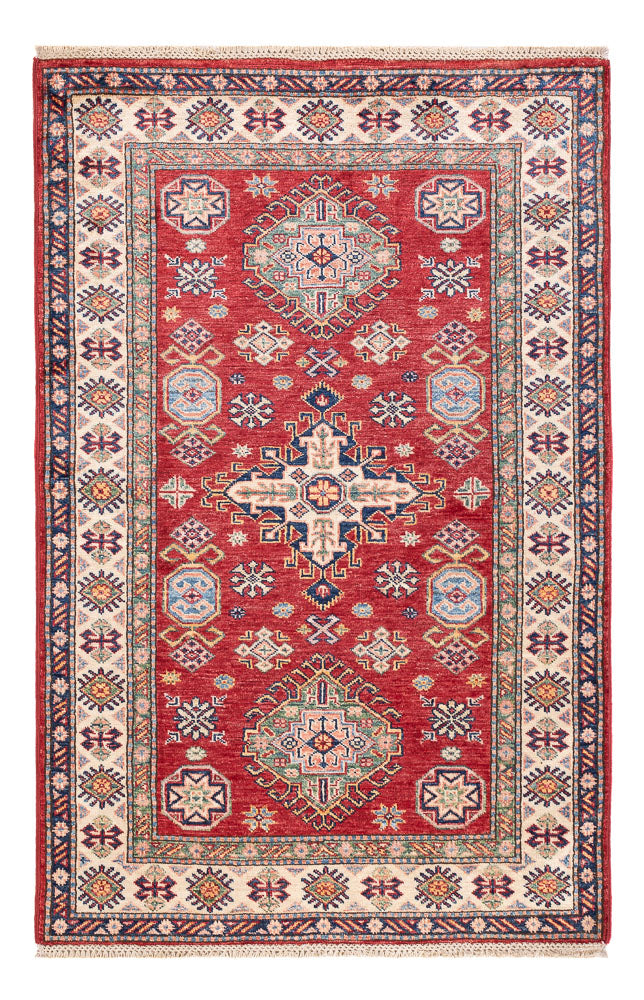 Alfombra Ziegler - Kazak - 149 x 99 cm - rojo