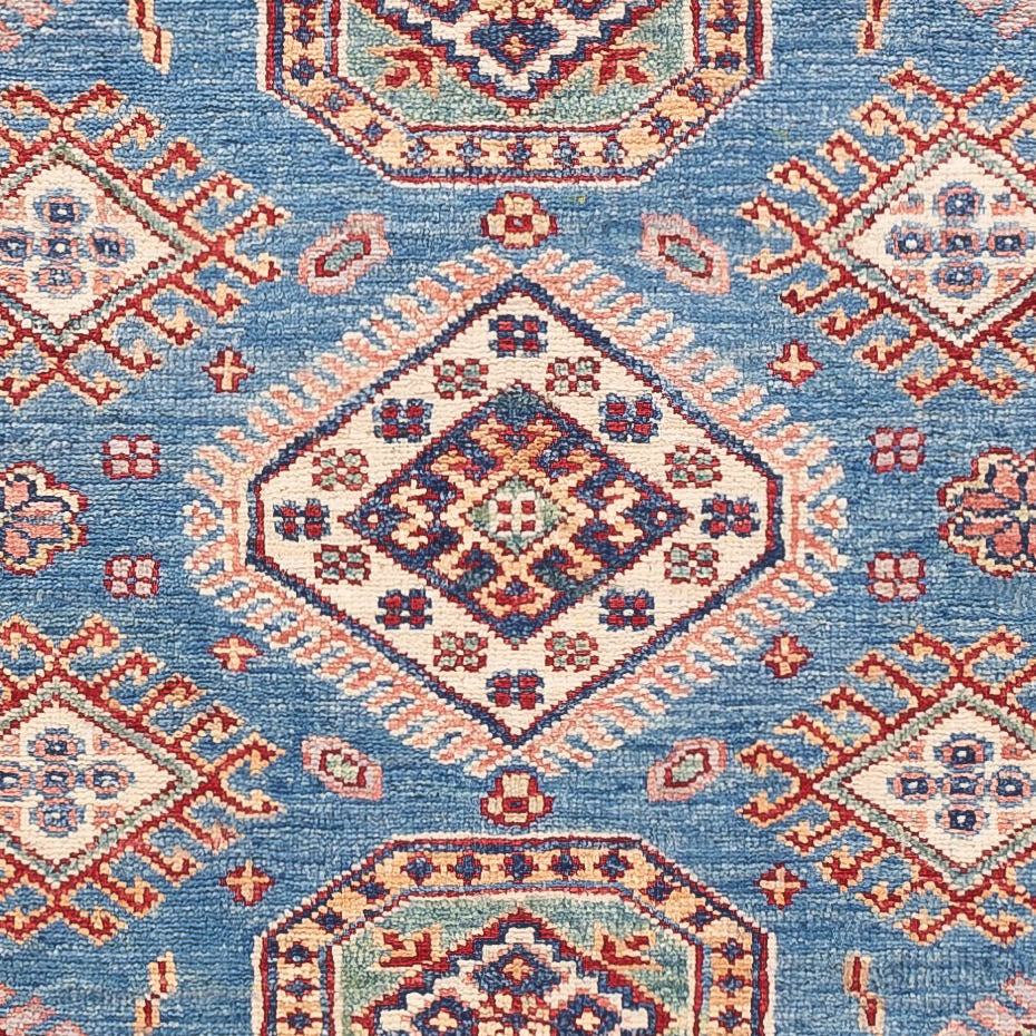 Alfombra Ziegler - Kazak - 154 x 102 cm - azul