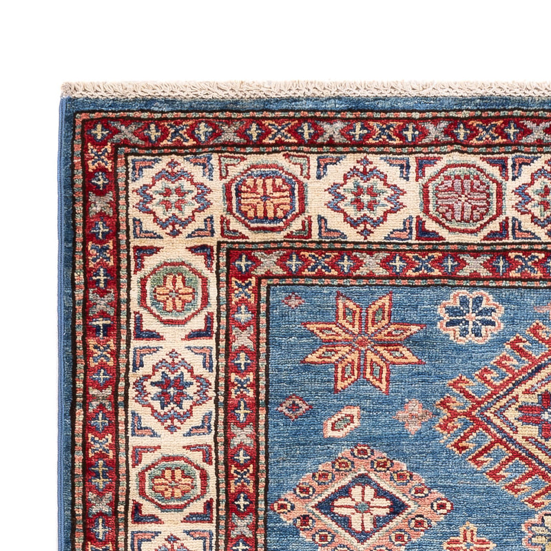 Alfombra Ziegler - Kazak - 154 x 102 cm - azul