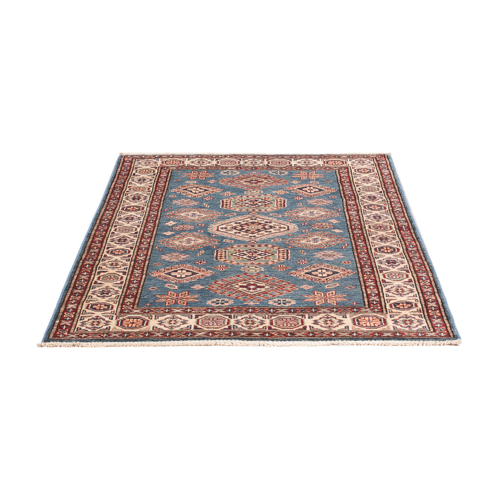 Alfombra Ziegler - Kazak - 154 x 102 cm - azul
