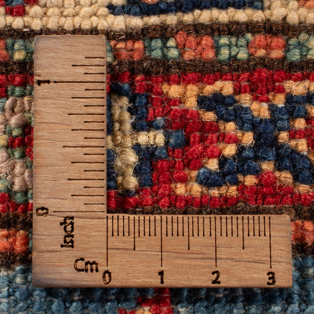 Alfombra Ziegler - Kazak - 154 x 102 cm - azul