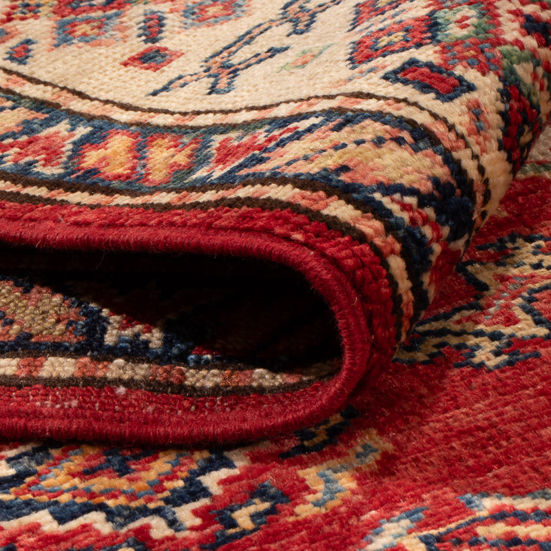 Alfombra Ziegler - Kazak - 150 x 105 cm - rojo