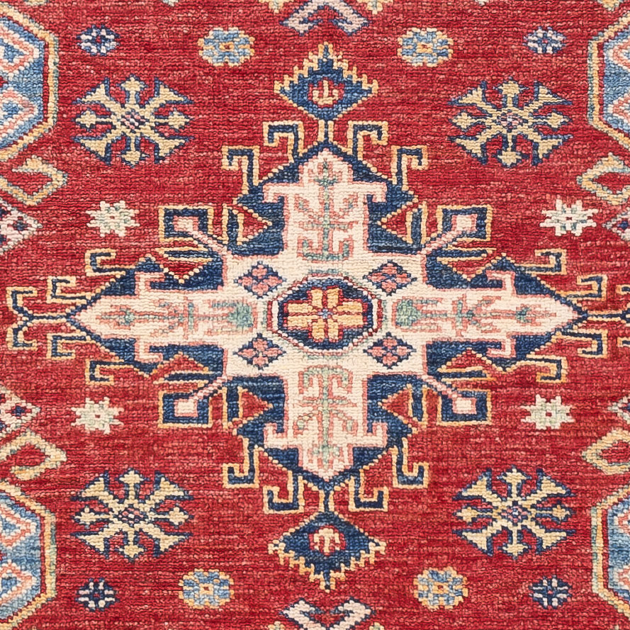 Alfombra Ziegler - Kazak - 146 x 99 cm - rojo