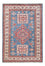 Alfombra Ziegler - Kazak - 150 x 104 cm - azul