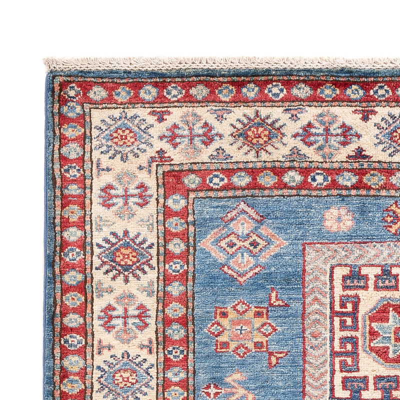 Alfombra Ziegler - Kazak - 150 x 104 cm - azul