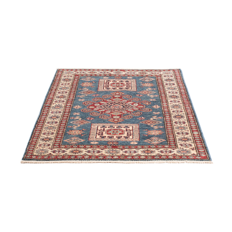 Alfombra Ziegler - Kazak - 150 x 104 cm - azul