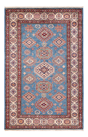 Alfombra Ziegler - Kazak - 157 x 101 cm - azul