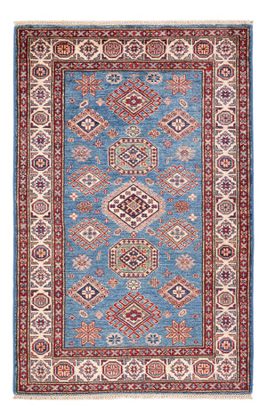 Alfombra Ziegler - Kazak - 154 x 101 cm - azul