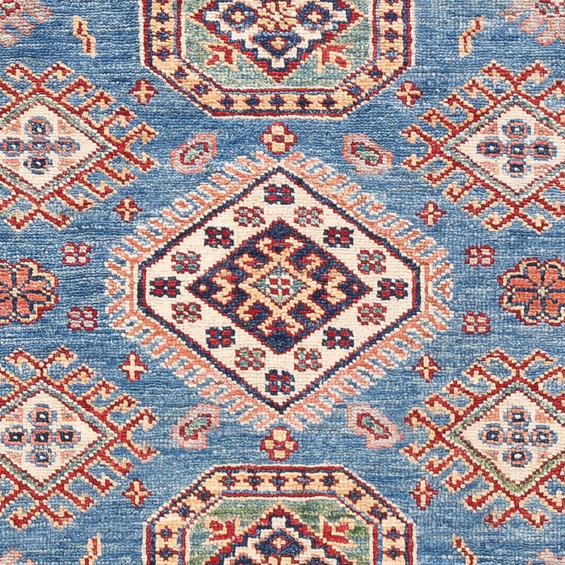 Alfombra Ziegler - Kazak - 154 x 101 cm - azul