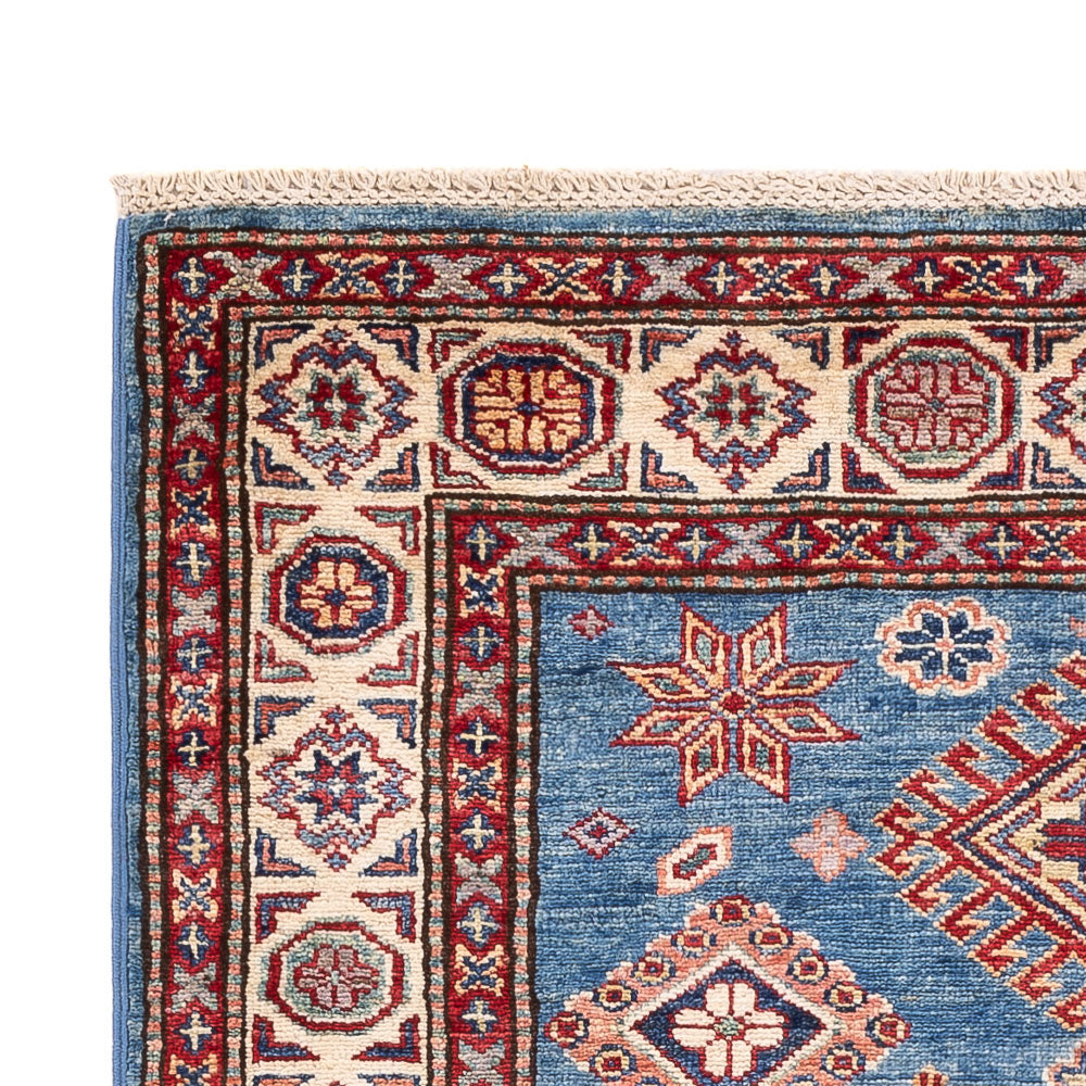 Alfombra Ziegler - Kazak - 154 x 101 cm - azul