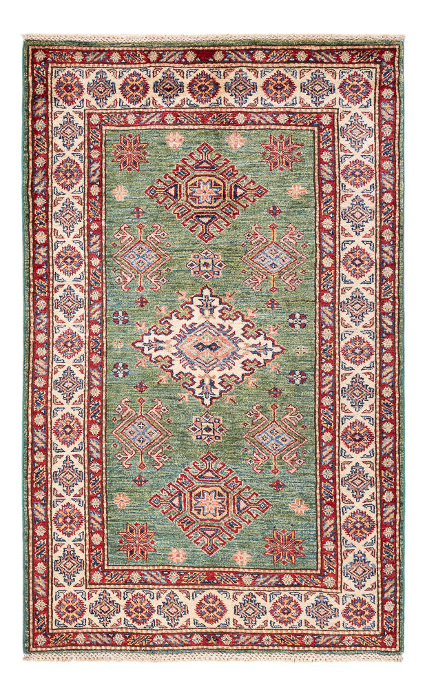 Alfombra Ziegler - Kazak - 158 x 99 cm - verde