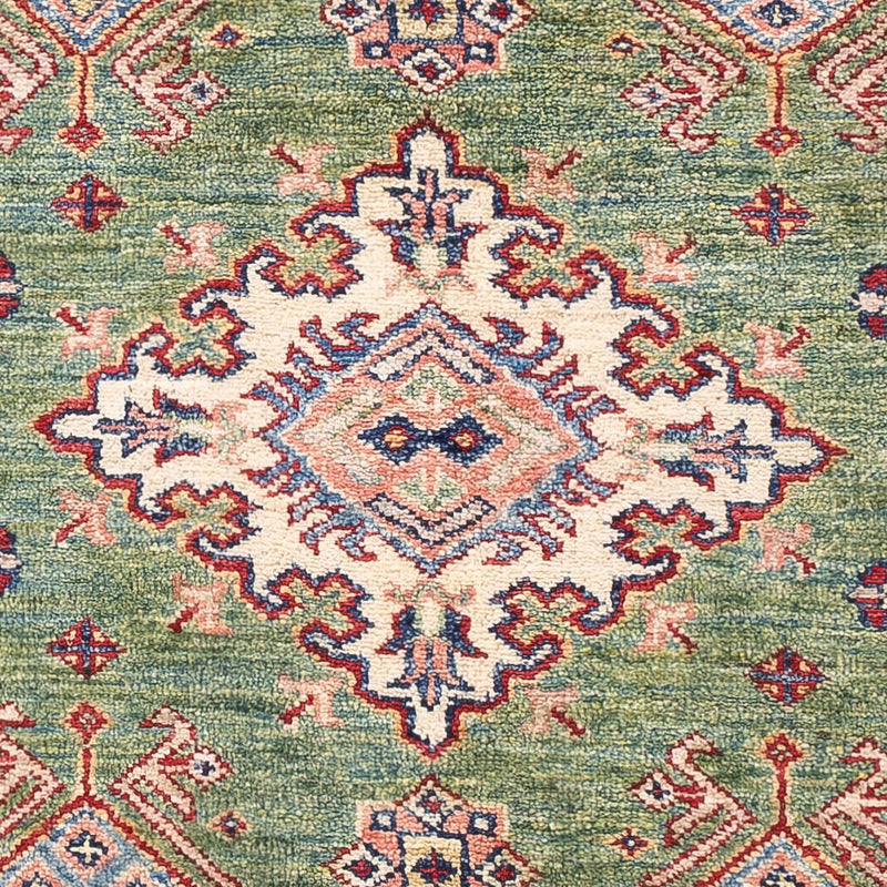 Alfombra Ziegler - Kazak - 158 x 99 cm - verde