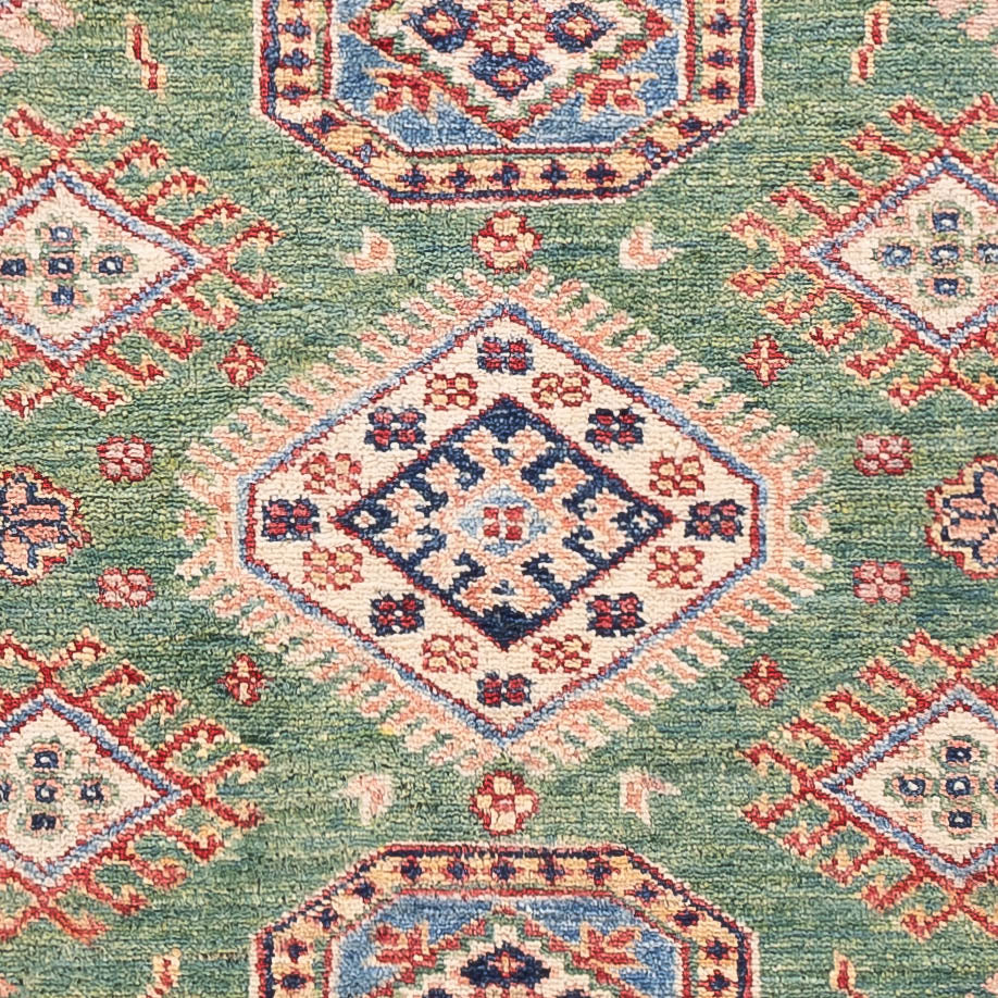 Alfombra Ziegler - Kazak - 151 x 105 cm - verde
