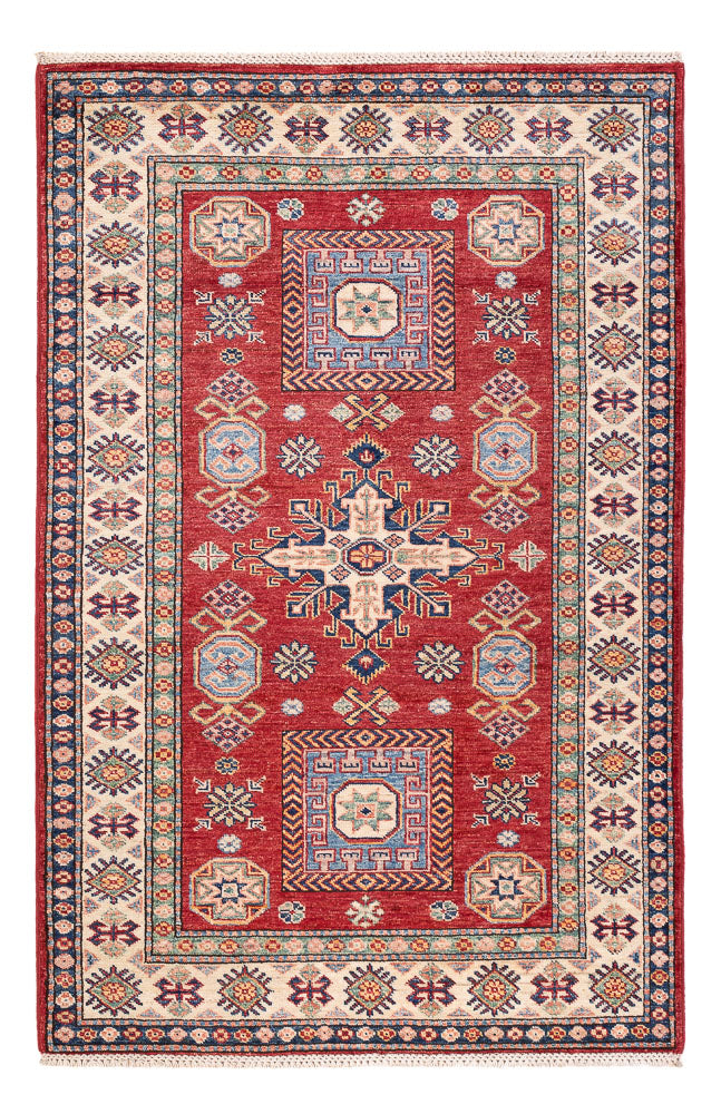 Alfombra Ziegler - Kazak - 149 x 98 cm - rojo