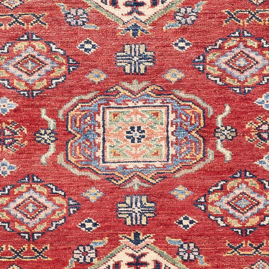 Alfombra Ziegler - Kazak - 150 x 105 cm - rojo