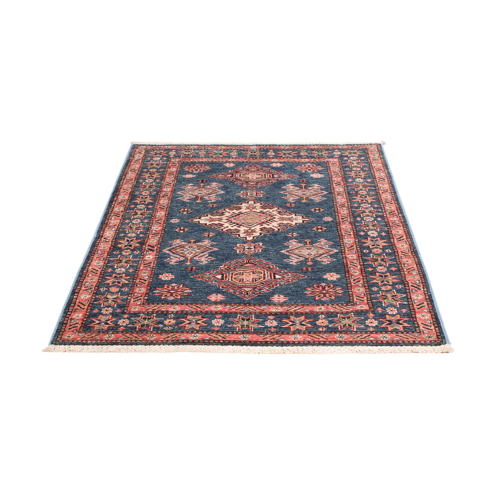Alfombra Ziegler - Kazak - 152 x 97 cm - azul