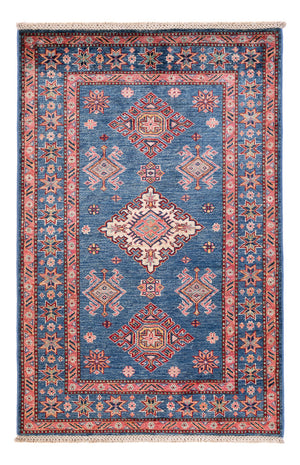 Alfombra Ziegler - Kazak - 152 x 99 cm - azul