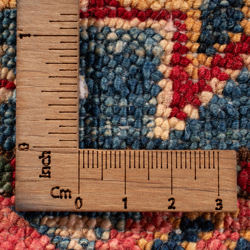 Alfombra Ziegler - Kazak - 152 x 99 cm - azul