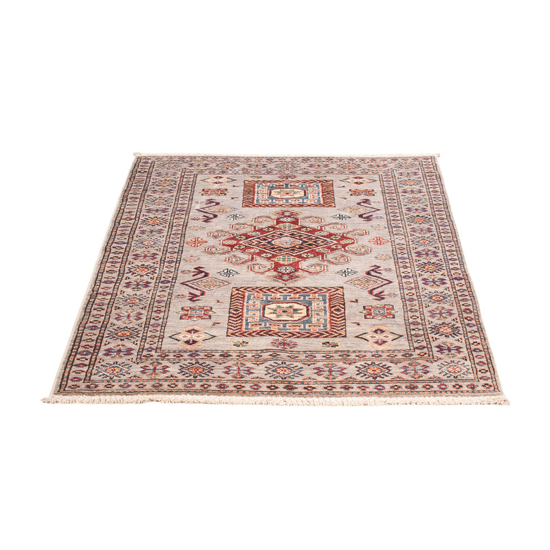 Alfombra Ziegler - Kazak - 151 x 95 cm - gris claro