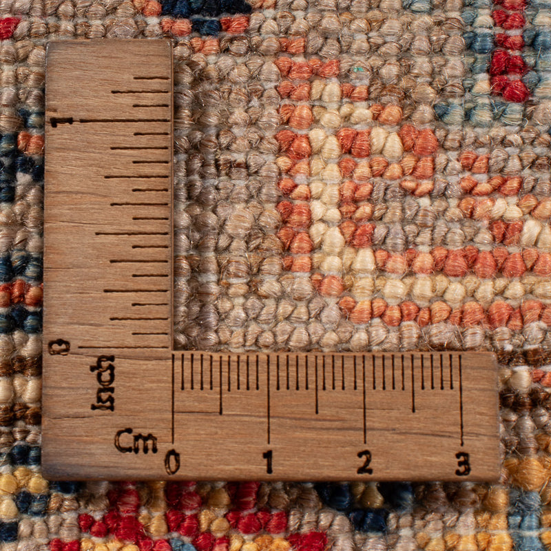 Alfombra Ziegler - Kazak - 150 x 97 cm - gris claro