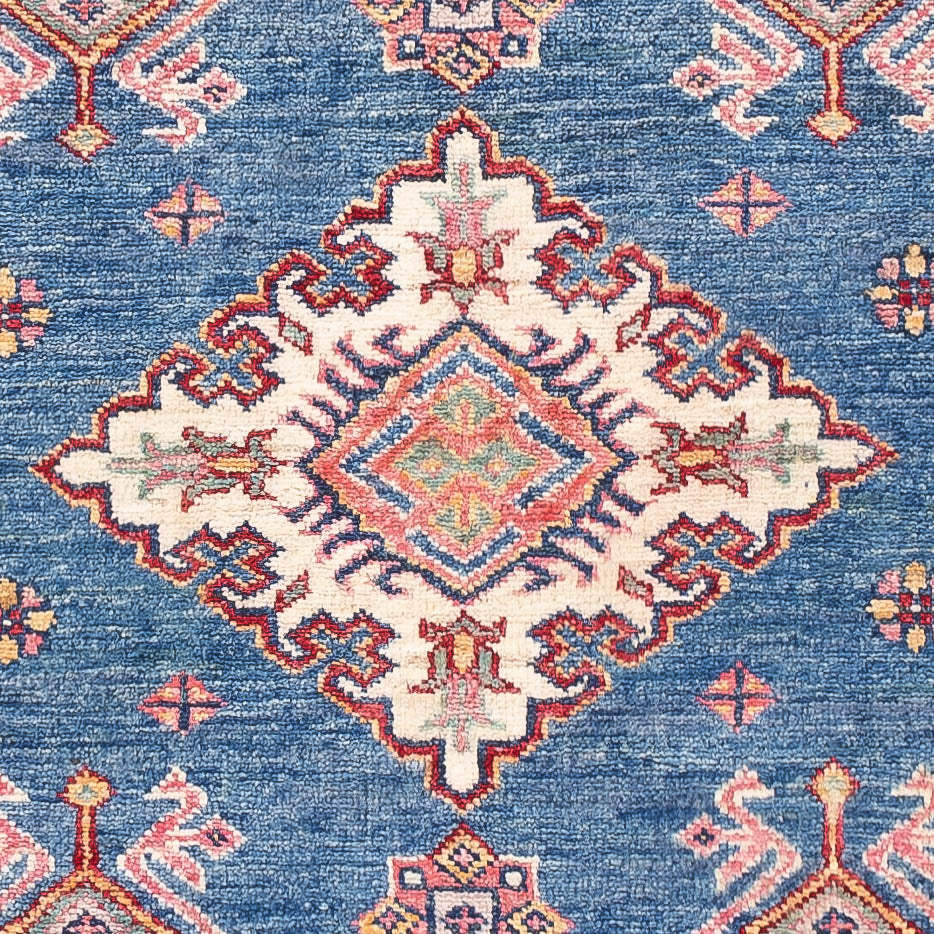Alfombra Ziegler - Kazak - 157 x 98 cm - azul