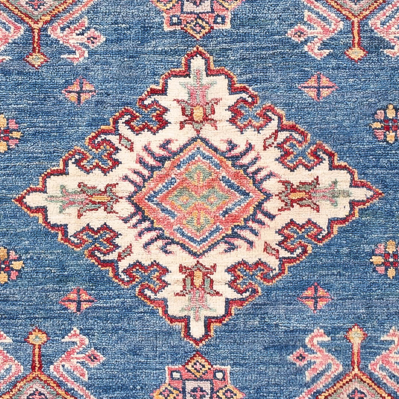 Alfombra Ziegler - Kazak - 157 x 98 cm - azul