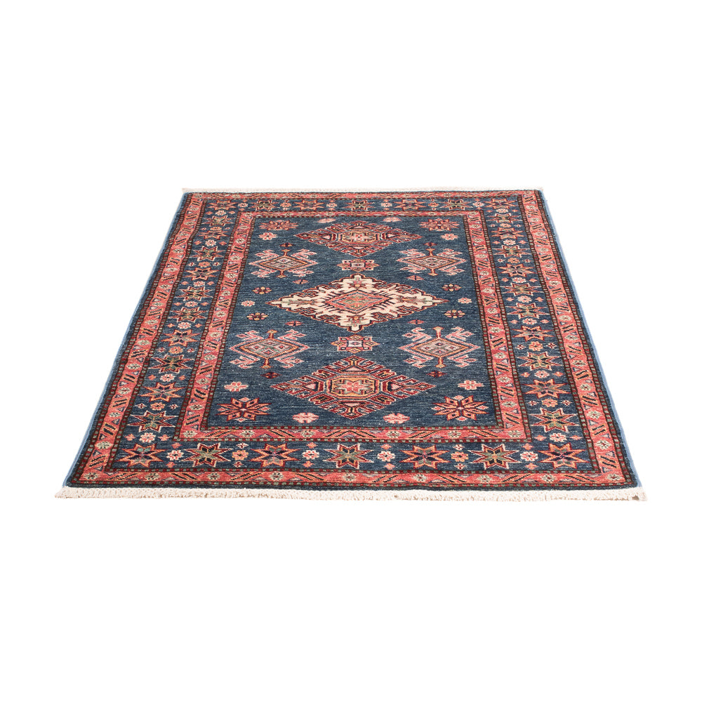 Alfombra Ziegler - Kazak - 157 x 98 cm - azul