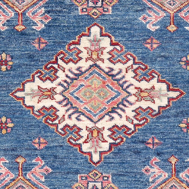 Alfombra Ziegler - Kazak - 155 x 101 cm - azul