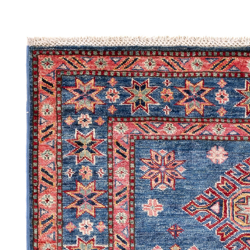 Alfombra Ziegler - Kazak - 155 x 101 cm - azul