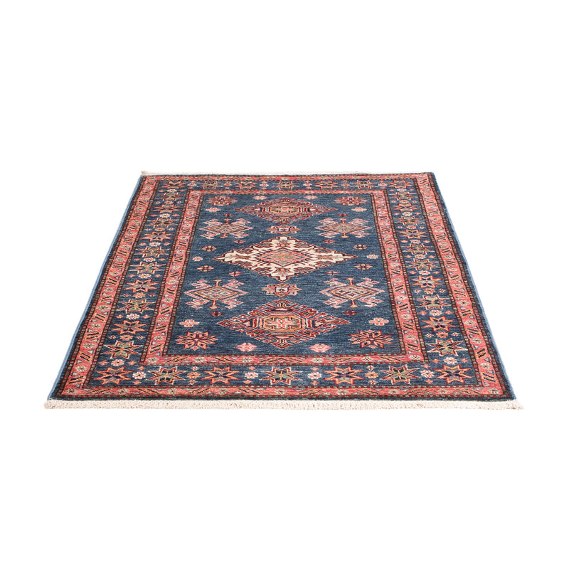 Alfombra Ziegler - Kazak - 155 x 101 cm - azul