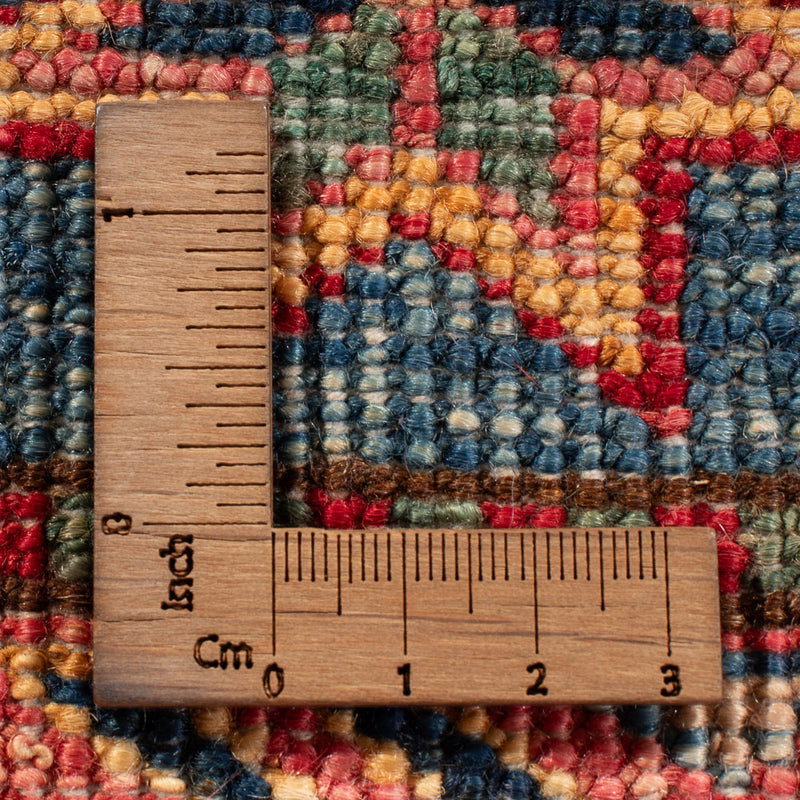 Alfombra Ziegler - Kazak - 155 x 101 cm - azul