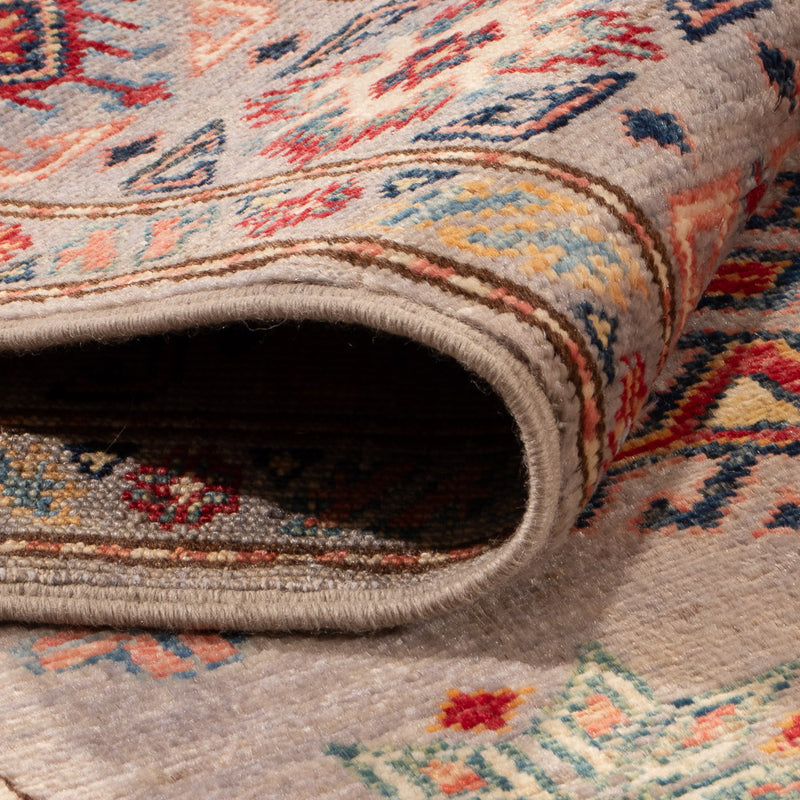 Alfombra Ziegler - Kazak - 147 x 100 cm - azul claro