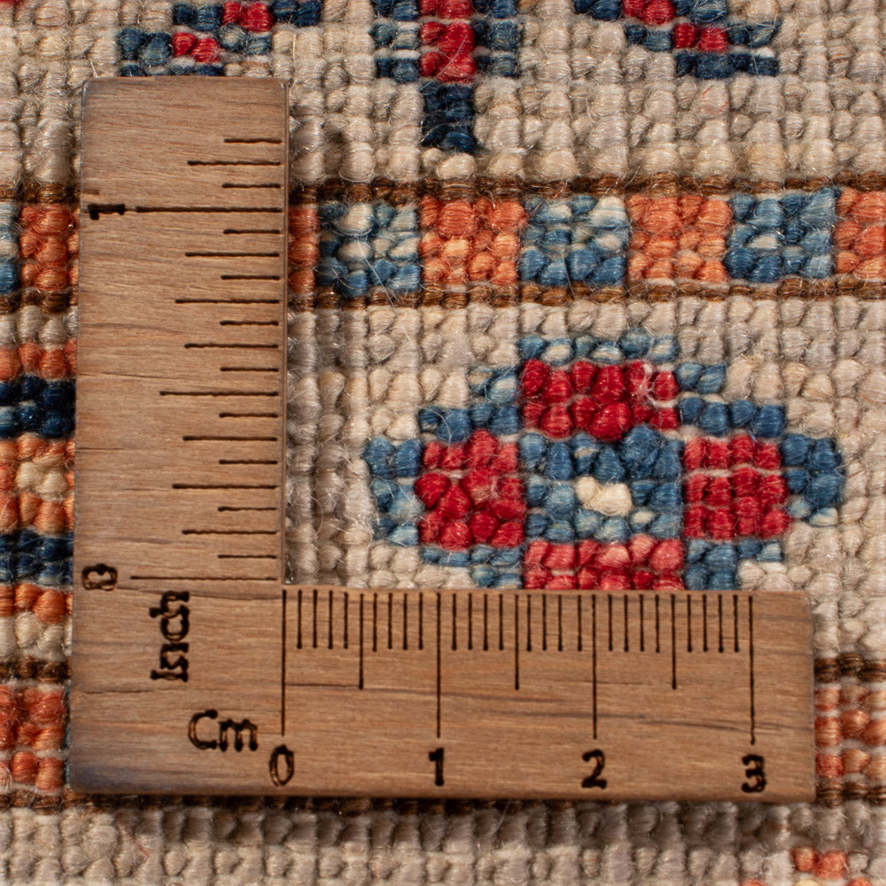 Alfombra Ziegler - Kazak - 151 x 99 cm - azul claro