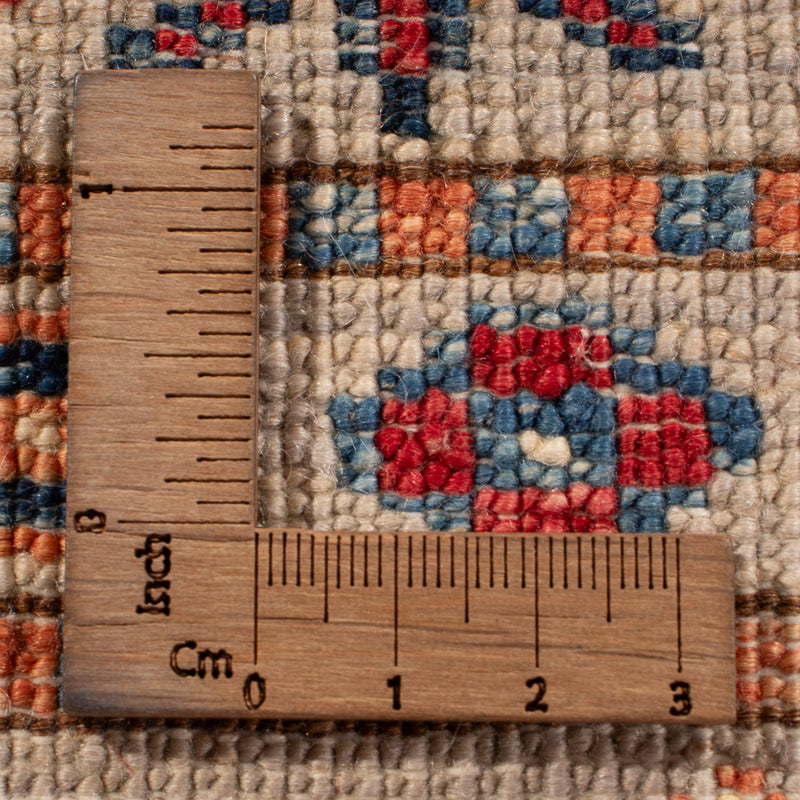 Alfombra Ziegler - Kazak - 151 x 99 cm - azul claro