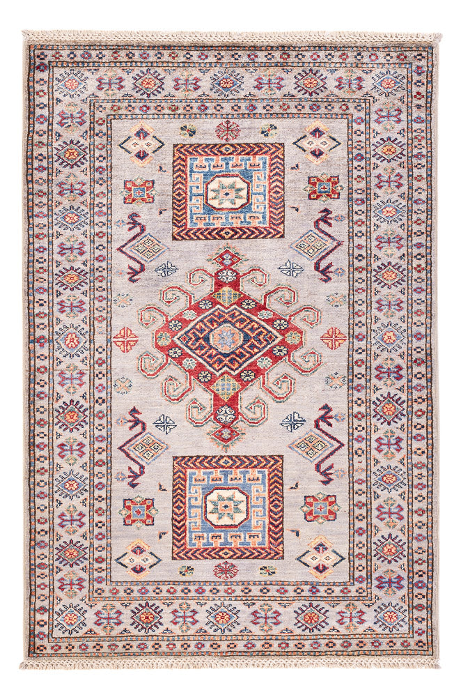 Alfombra Ziegler - Kazak - 152 x 101 cm - azul claro