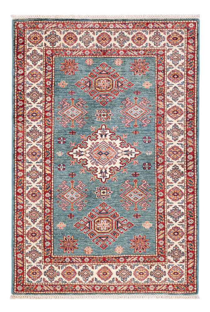 Alfombra Ziegler - Kazak - 146 x 99 cm - verde
