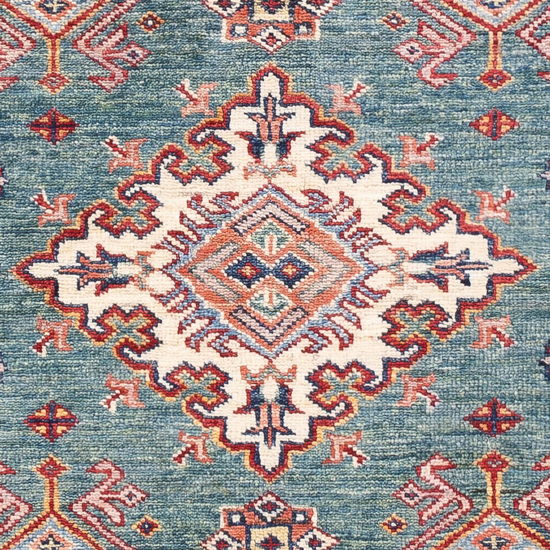 Alfombra Ziegler - Kazak - 146 x 99 cm - verde