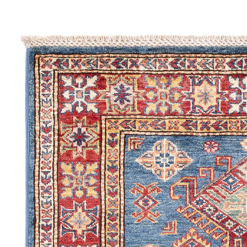 Alfombra Ziegler - Kazak - 154 x 99 cm - azul