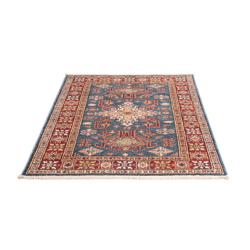 Alfombra Ziegler - Kazak - 154 x 99 cm - azul