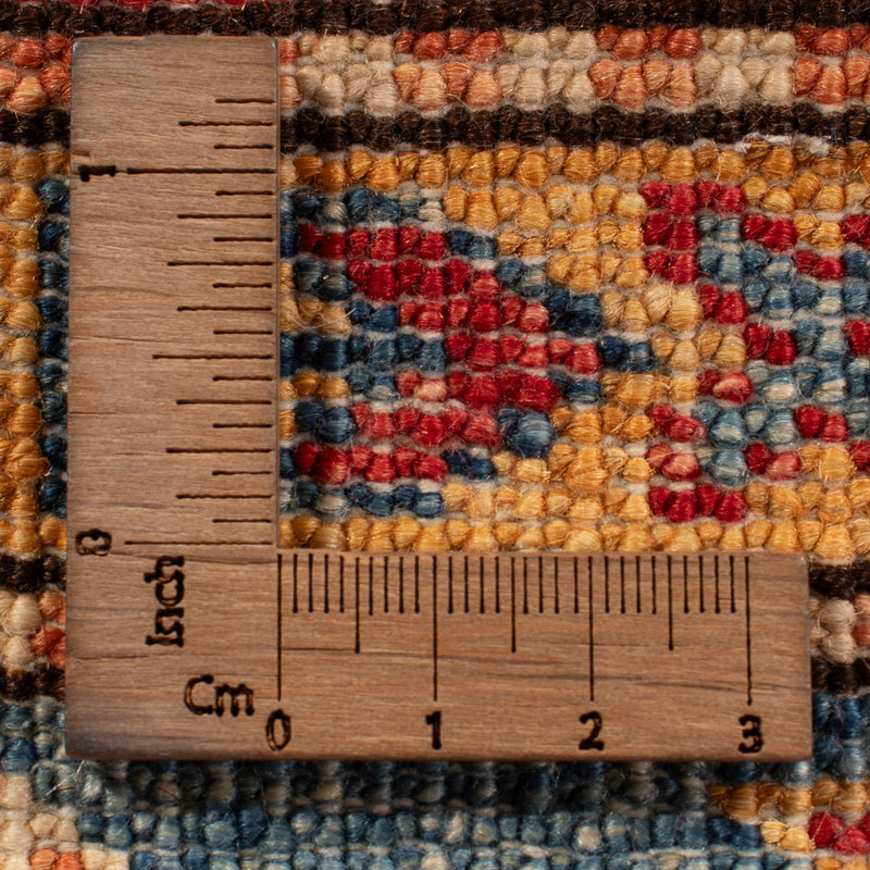 Alfombra Ziegler - Kazak - 154 x 99 cm - azul