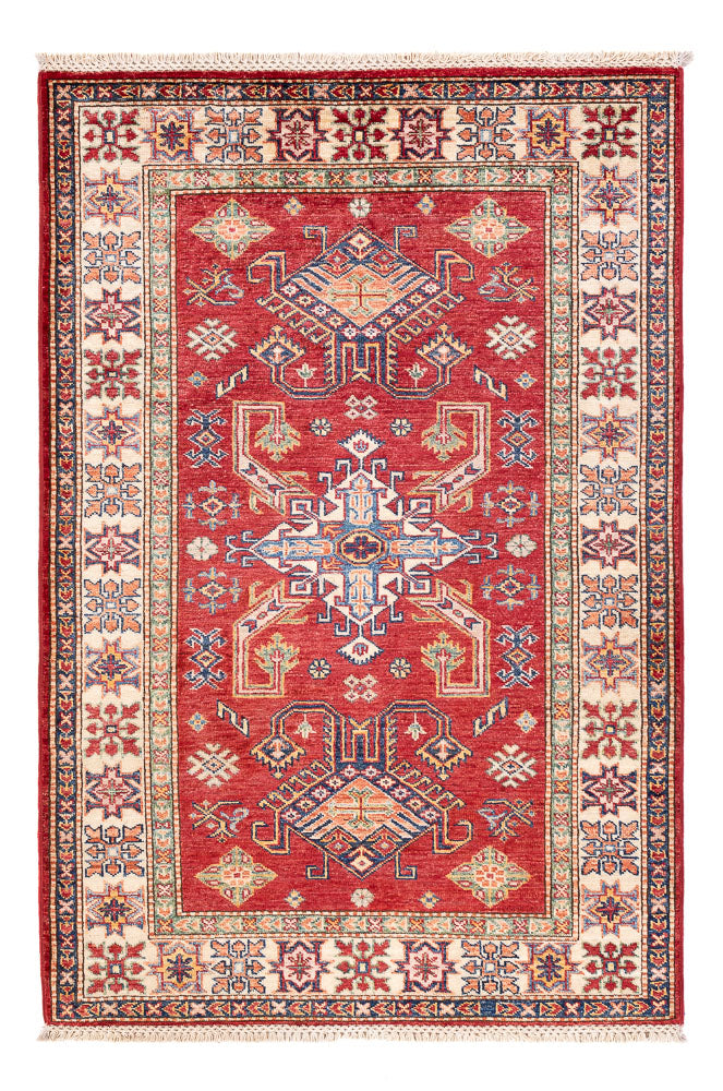 Alfombra Ziegler - Kazak - 150 x 101 cm - rojo