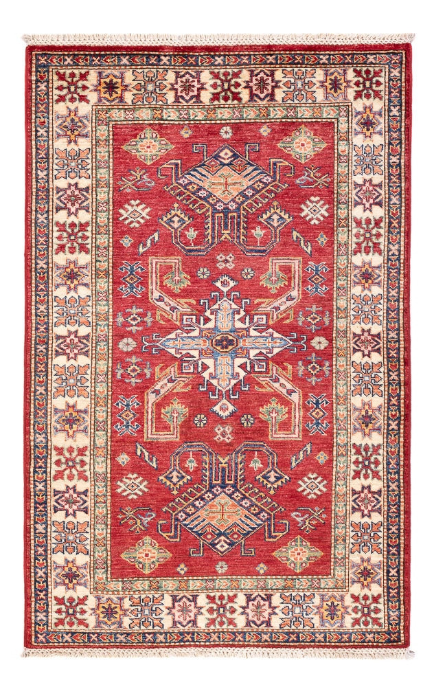 Alfombra Ziegler - Kazak - 151 x 95 cm - rojo