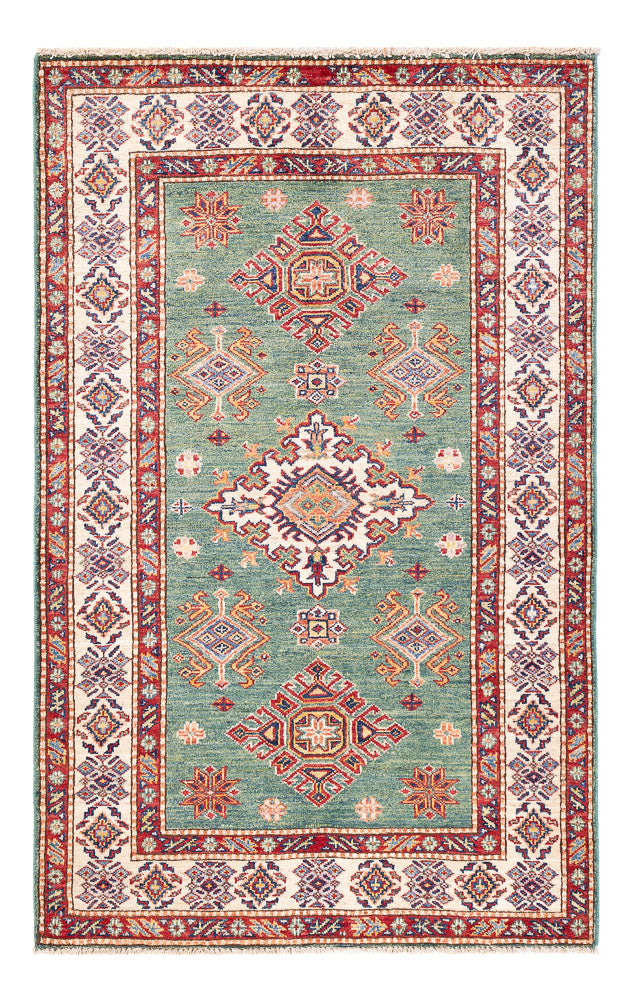 Alfombra Ziegler - Kazak - 152 x 98 cm - verde