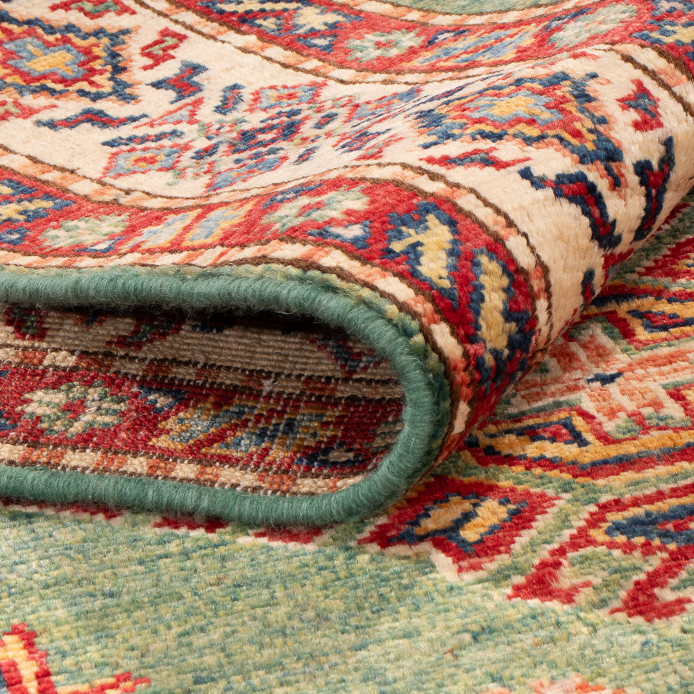 Alfombra Ziegler - Kazak - 152 x 98 cm - verde