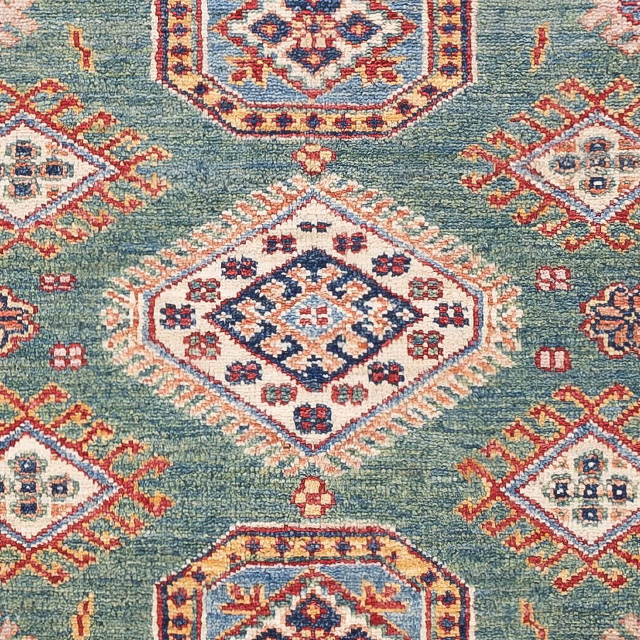 Alfombra Ziegler - Kazak - 149 x 100 cm - verde