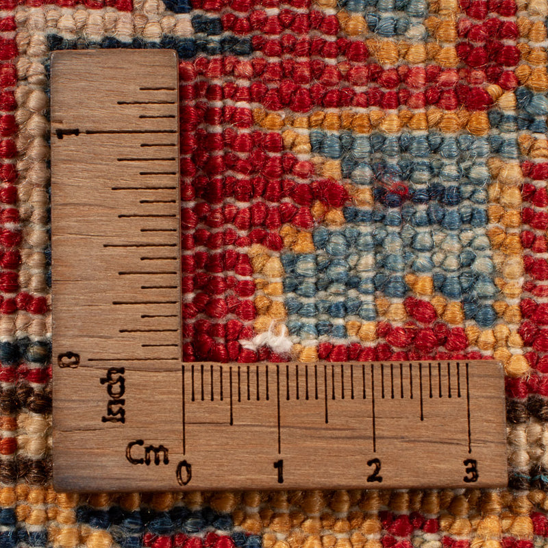 Alfombra Ziegler - Kazak - 158 x 97 cm - azul