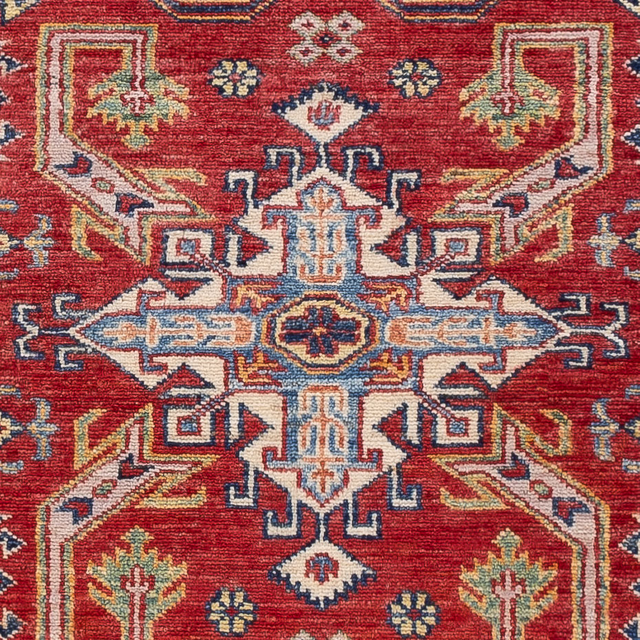 Alfombra Ziegler - Kazak - 157 x 98 cm - rojo