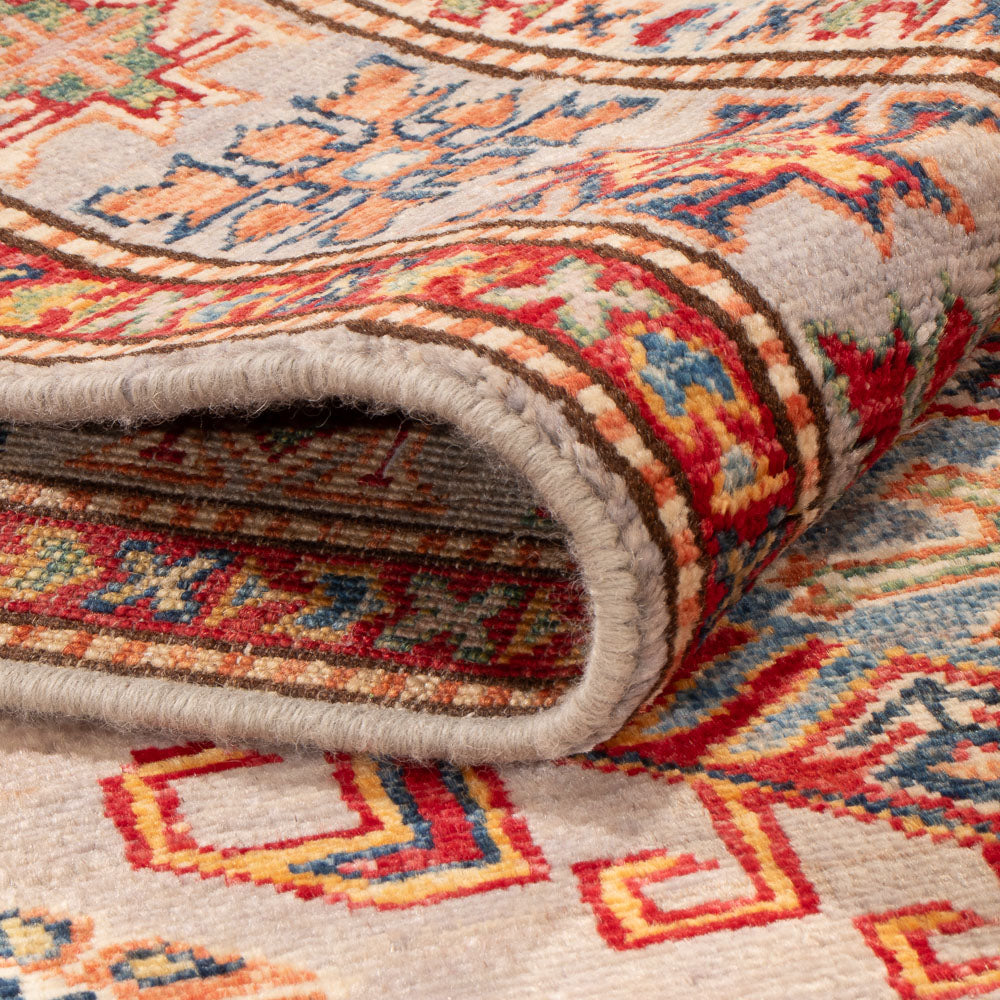 Alfombra Ziegler - Kazak - 142 x 94 cm - salmón