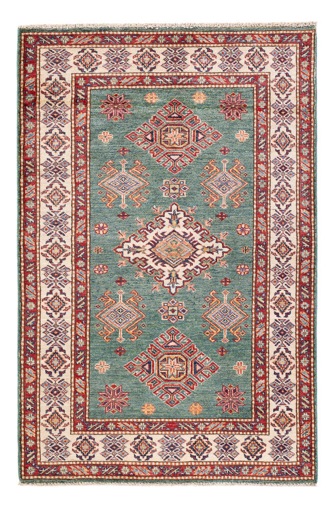 Alfombra Ziegler - Kazak - 152 x 99 cm - verde