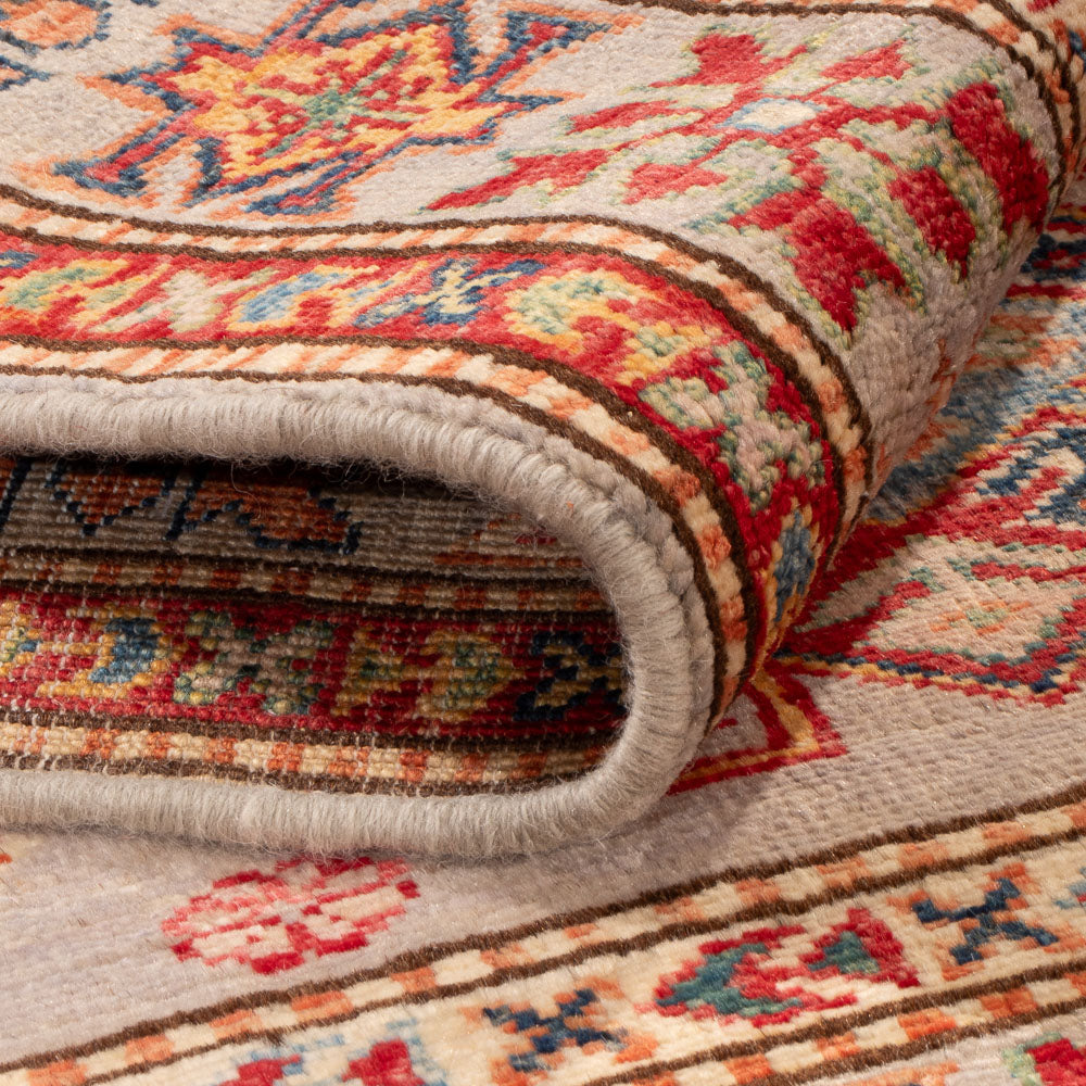 Alfombra Ziegler - Kazak - 142 x 97 cm - salmón